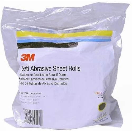3M - Gold Sheet Roll 2 3/4 x 45YD grit 220 02594