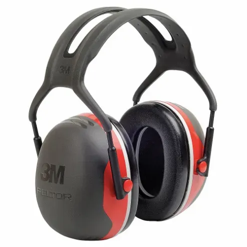 3M Hearing Protector PELTOR Ear Muffs Red/Black X3A 90561