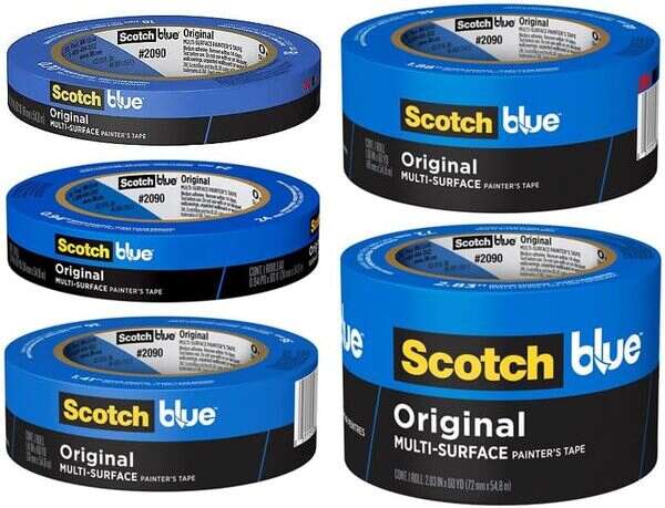 3M-2090 1 1/2' X 60' Blue Masking Tape