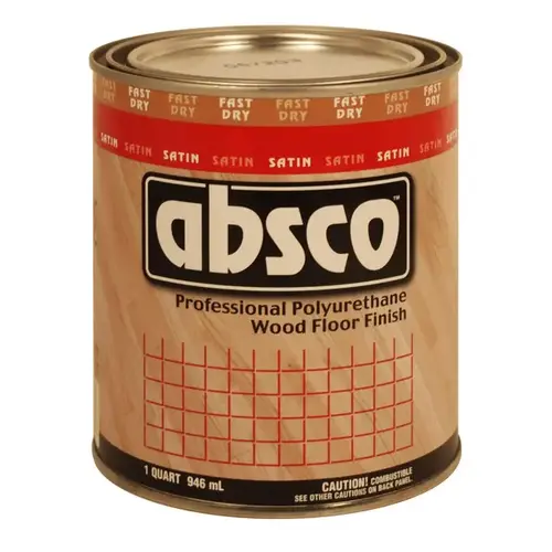 ABSOLUTE COATINGS Absco Poly Fast Dry Satin 550 VOC 1 QT