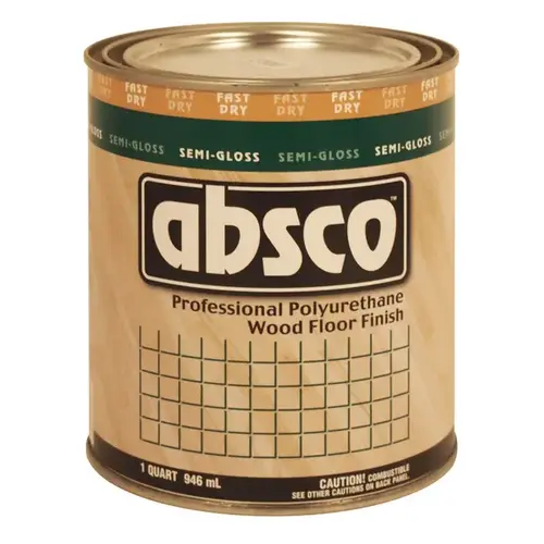 ABSOLUTE COATINGS Absco Poly Fast Dry Semi Gloss 550 VOC 1 QT