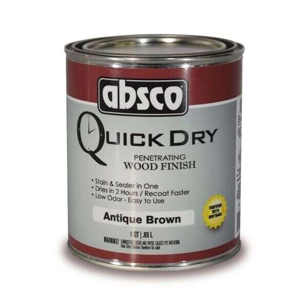 ABSOLUTE COATINGS Absco-Special Walnut Classic Wood Stain 1 Quart