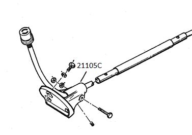 American Sanders American 8 HANDLE MOUNT 21105C