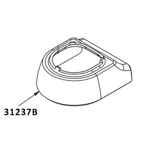 American Sanders FM1700 Top Cover Bumper 31237B