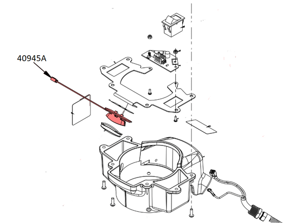 American Sanders SE7 LED BOARD ASSY CLA40945A..