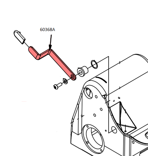 American Sanders LEVER BELT TENSIONING 60368A