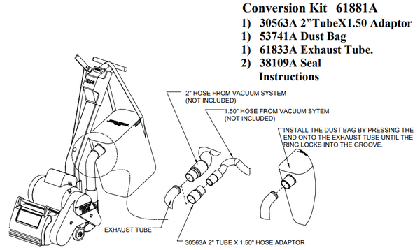 American Sanders OBS 18 Conversion Kit 61881A