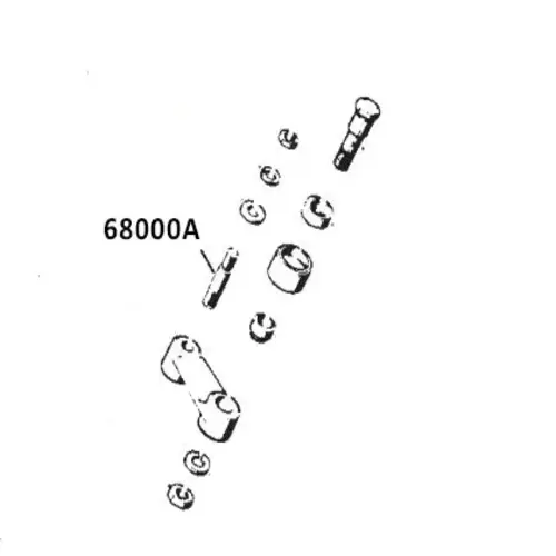 American Sanders American 8 idler stud 68000A