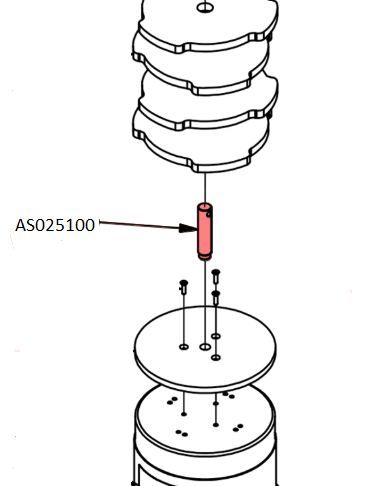 American Sanders Epoch Weight Post – CLAAS025100