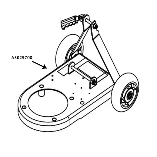 American Sanders FRAME, SANDER 1600, ASM AS029700