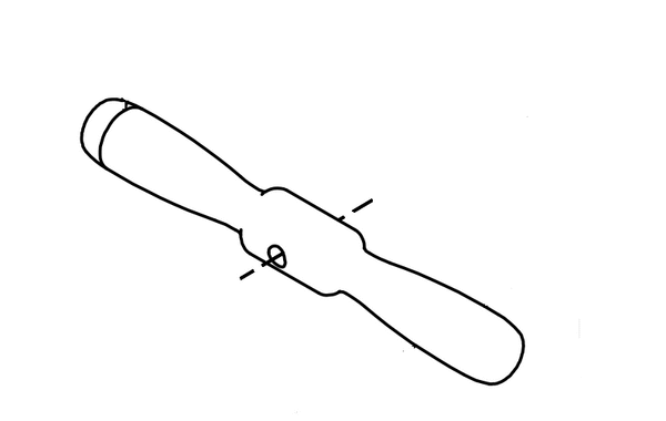 American Sanders Legend HANDLE, STEERING, WALNUT AS052701