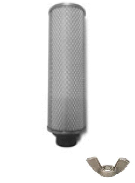 American Sanders AVAC 26 intake filter upgrade kit, includes single filter and wingnuts