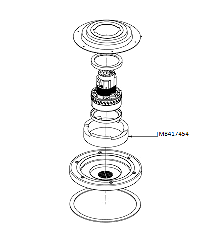 American Sanders AVAC 12-P Motor DEADENING TMB417454