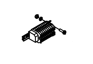 American Sanders AVAC 18 / 26 Terminal wire block TMB417788