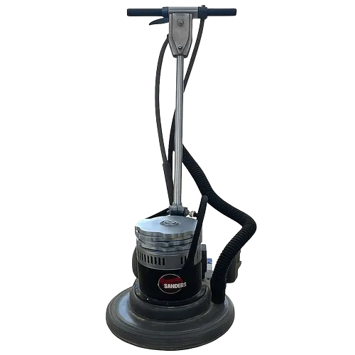 American Sanders Mr Sandless 2 speed kit buffer w tank, vacuum, 100, 220 screens and pack of vacuum bags