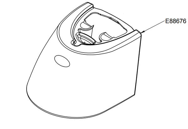 BASIC Dirt Dragon recovery lid only for recovery tank E88676.