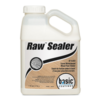 BASIC BC Raw Sealer 1 GAL CANNOT go over stain B1680-4312