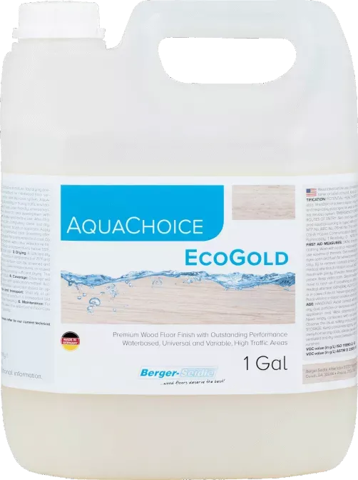 BERGER SEIDLE BS-Aqua Choice Eco Gold Satin, 1 Gal - FINI-10510