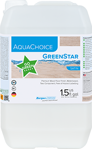 BERGER SEIDLE BS-Aqua Choice GreenStar UltraMatte, KANGAROO SET, 1.5Gal COMBIPACK Includes Hardener - FINI-10102
