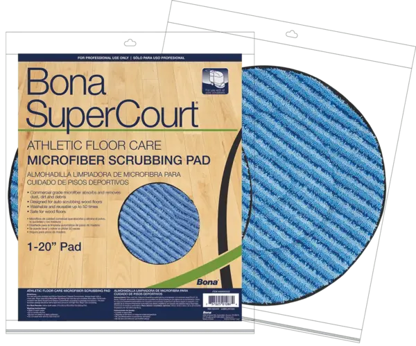 Bona SuperCourt® Cleaning Pads 20" EACH 5pc/box AX0003502