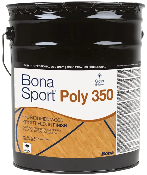 Bona Sport Poly 350 Gloss 5GAL ST750055155 NOT FOR USE IN NY STATE