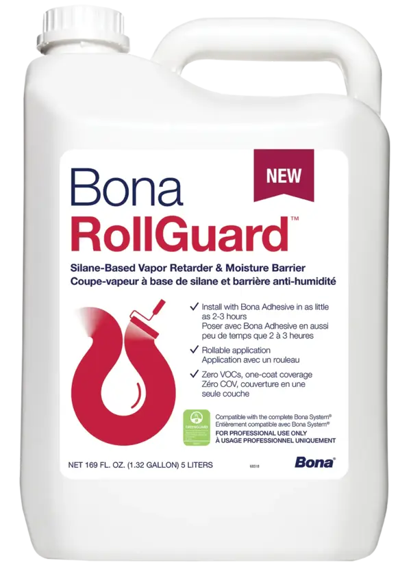Bona RollGuard Vapor Retarder & Moisture Barrier, 5 Liter BRRLG02000USB