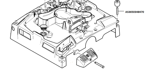 Bona scrubber Deflect Roller AS3650348470