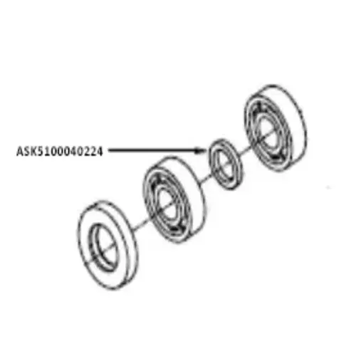 Bona HD KT Taurus LP3/153 D35x5x10 SS TUBE BEARING ASK5100040224