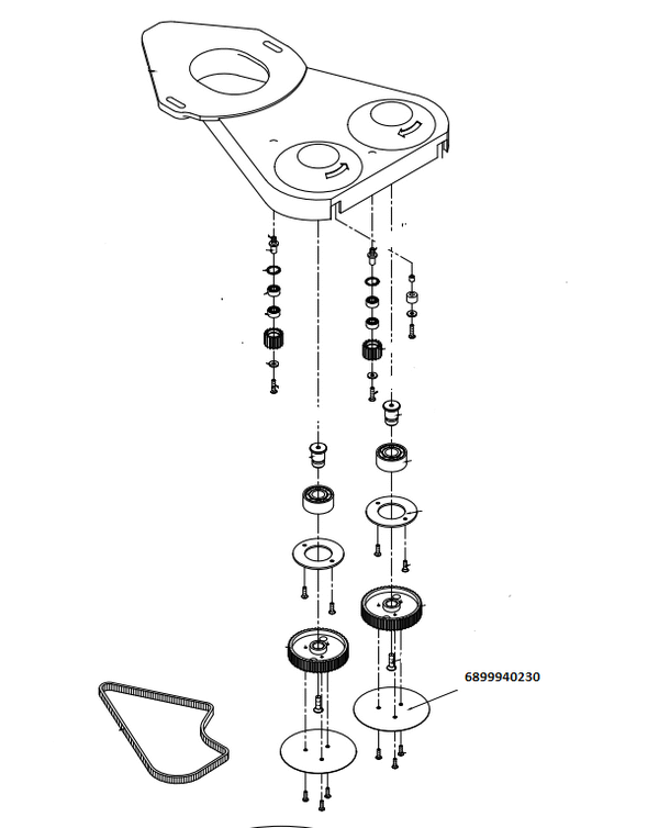 Bona Dual Edge Velcro Backing Disc 2 pack ASK689994003