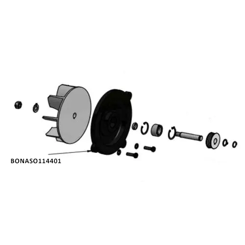 Bona 8 Fan bearing housing only (Use ASO114401) was AS114001 or ASO114001 ASO114401