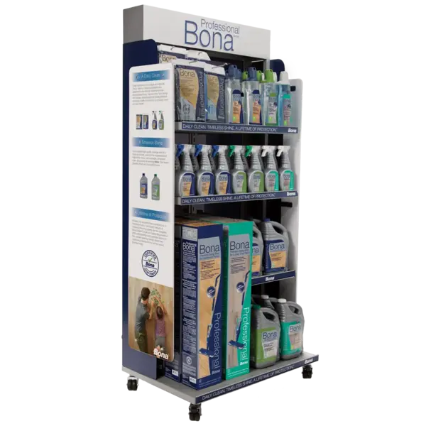 Bona Professional Series - Fully Loaded Rack - Bona Pro Series Floor Care Center WM710013541