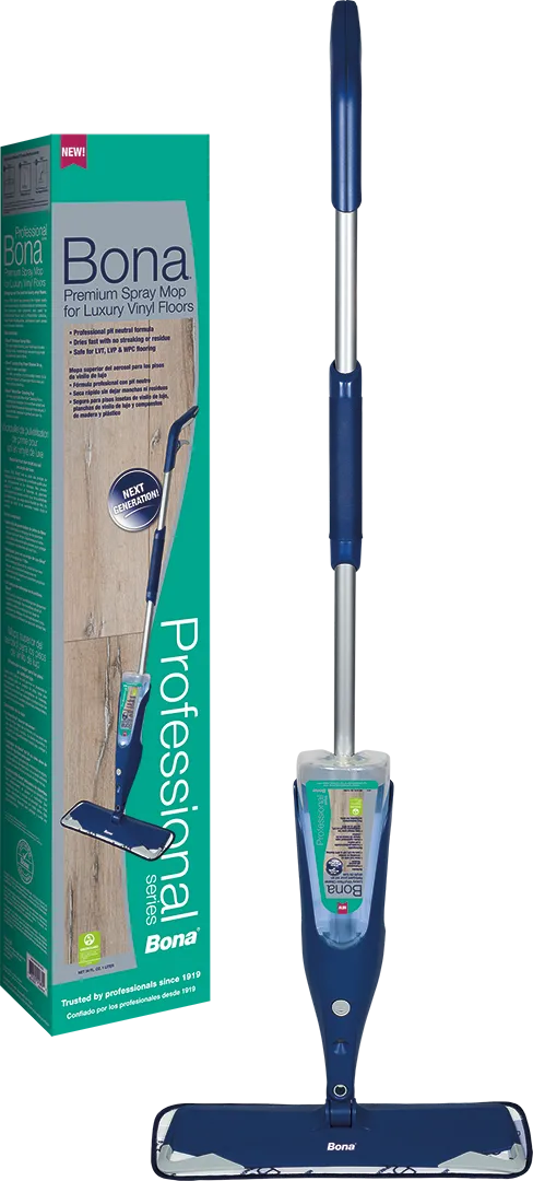 Bona Pro Luxury Vinyl Floor Spray Premium Mop NEW Teal Box WM710013576