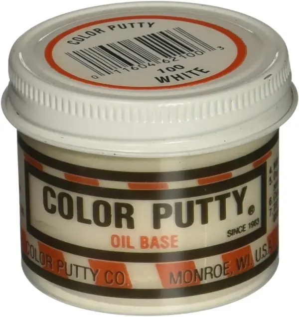 COLOR PUTTY White 3.68 Oz. Jar
