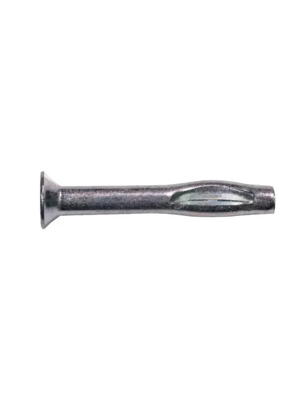 CONCRETE ANCHOR NAILS Split Drive 1/4' x 2' Flat Drive Flat Zinc 100 per Box