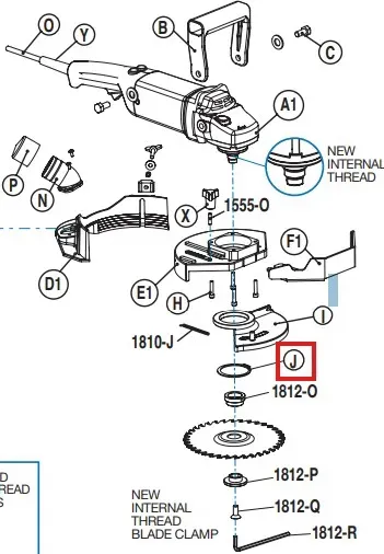 CRAIN Blade Guard Snap Ring