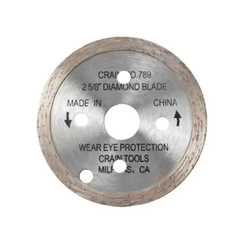 CRAIN 789 Continuous Rim Diamond Blade