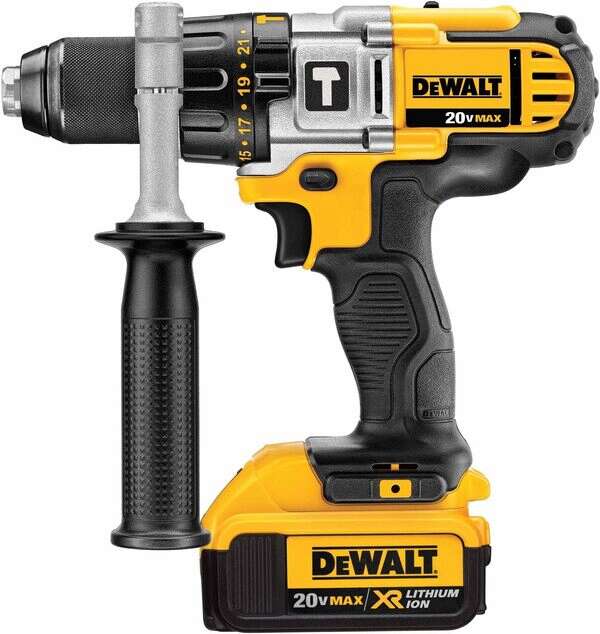 DEWALT DCD985M2R-20-Volt Max Lithium-Ion 1/2' Cordless Hammer Drill - Reconditioned