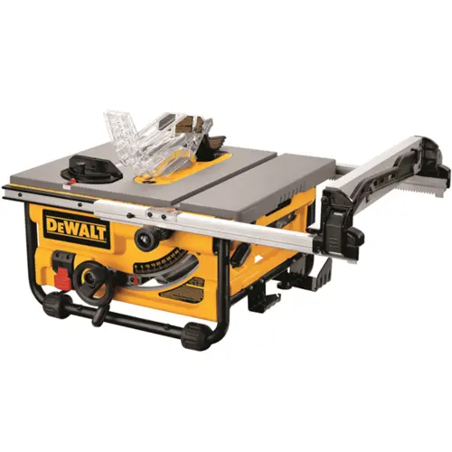DEWALT 10' Compact Job Site Table Saw With Site-Pro Modular Guarding System DW745