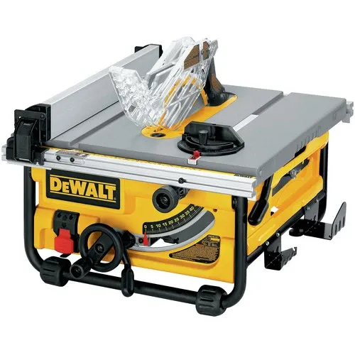 DEWALT DW745-10' Compact Job Site Table Saw with Site-Pro Modular Guarding..System - Reconditioned