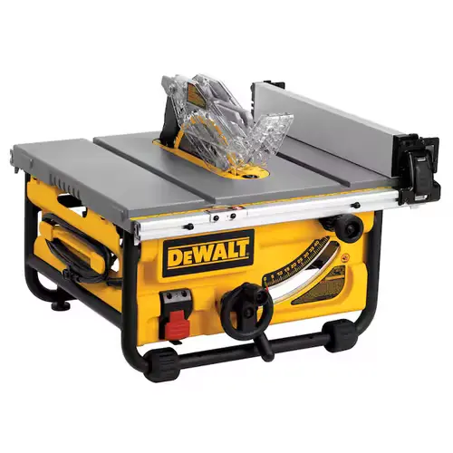 DEWALT 15 Amp 10 in. Compact Job Site Table Saw with Site-Pro Modular Guarding System DWE7480