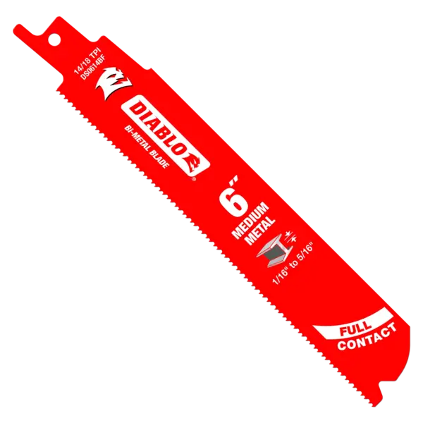 DIABLO DS0614BF 6' 14/18 TPI STEEL DEMON Reciprocating Metal Cutting Metal - 1 Pack