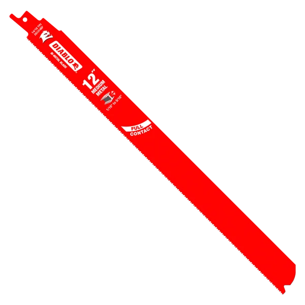 DIABLO DS1214BF5 12' 14/18 TPI STEEL DEMON Reciprocating Metal Cutting Metal - 5 Pack