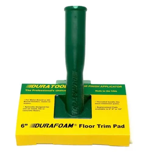 Duratool DuraFoam 8" Floor Trim Pad/Handle