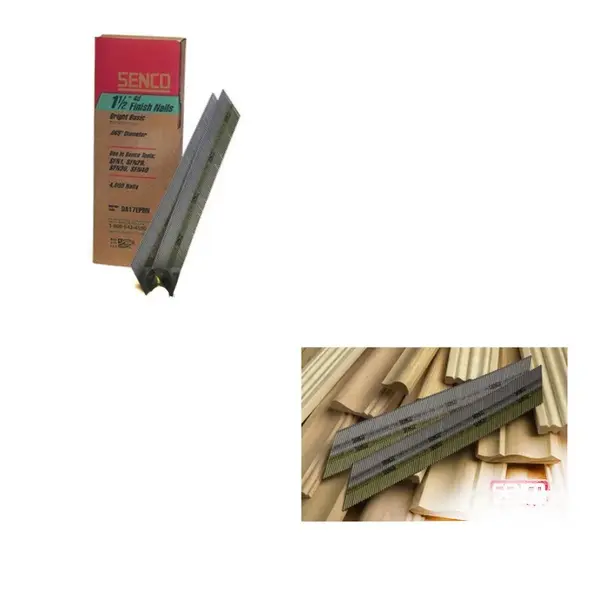 FINISH NAILS Senco 15 GA Angled Finish Nails 1 1/2", 4000 CT