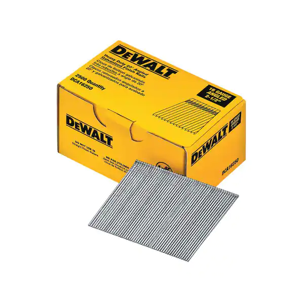 FINISH NAILS 16 GA FINISH NAIL1-1/2' LONG (2500 PK)