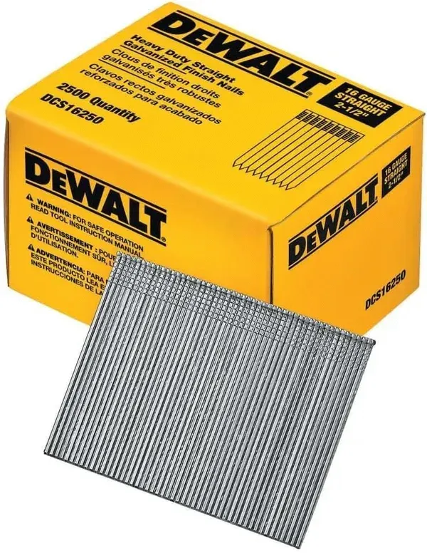 FINISH NAILS 16 GA FINISH NAIL 2-1/2' LONG (2500 PK)