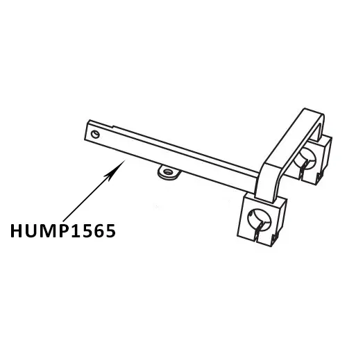 Lagler Lifting fixture (green for HUMMEL as from 2020 until 08/2022) 100.04.50.100 P1565