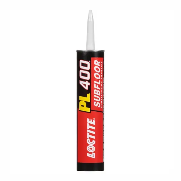 LOCTITE PL 400 Subfloor Adhesive Synthetic Latex Subfloor Construction Adhesive 10 oz