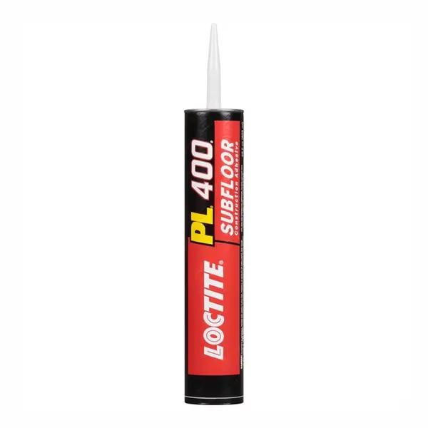 LOCTITE PL 400 Subfloor Adhesive Synthetic Latex Subfloor Construction Adhesive 28 oz