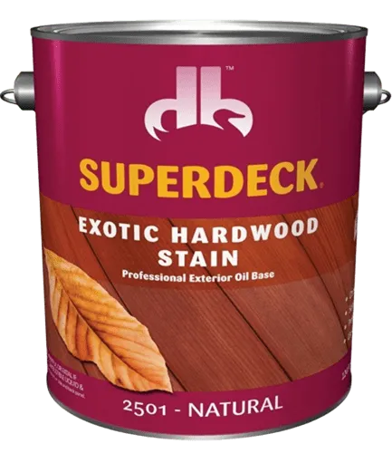 MARINE & DECK Superdeck Exotic Hardwood Stain Natural 2501